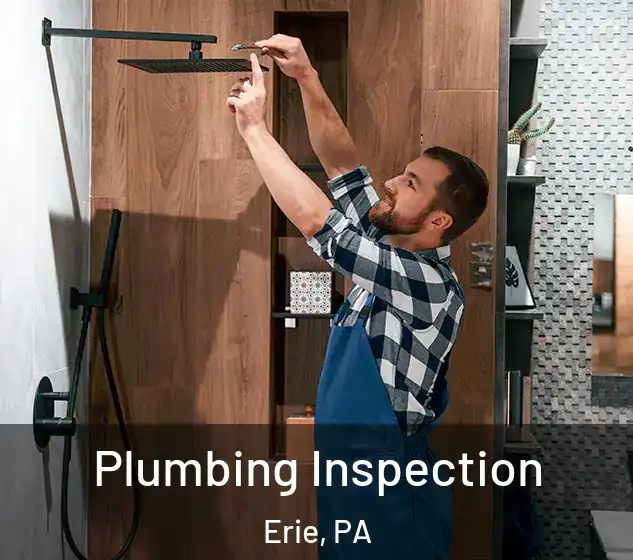  Plumbing Inspection Erie, PA