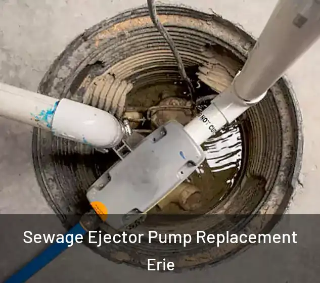  Sewage Ejector Pump Replacement Erie